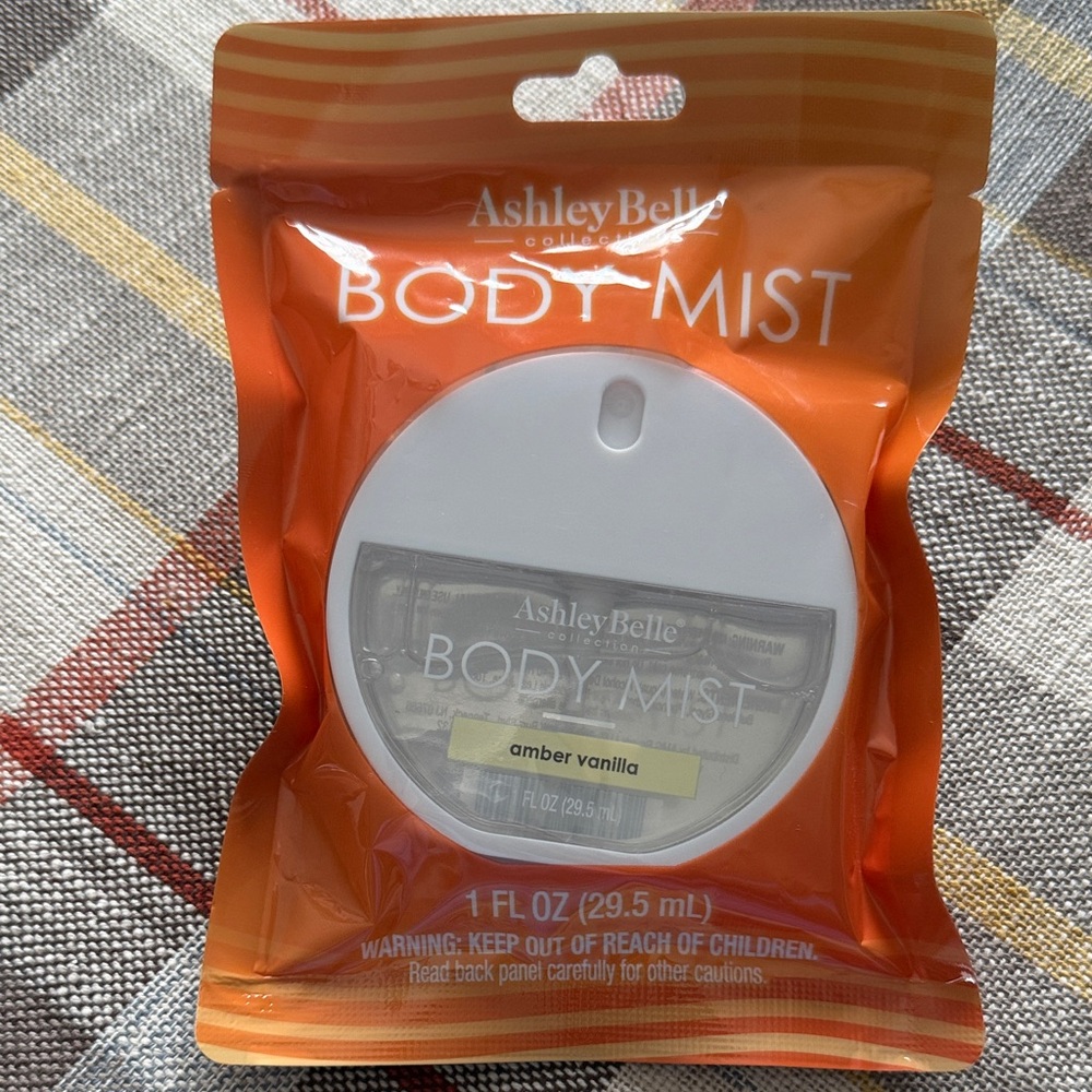 Ashley Belle Amber Vanilla Body Mist